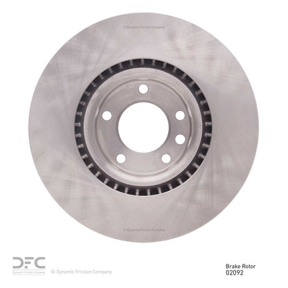 Dynamic Friction Company Disc Brake Rotor 600-02092