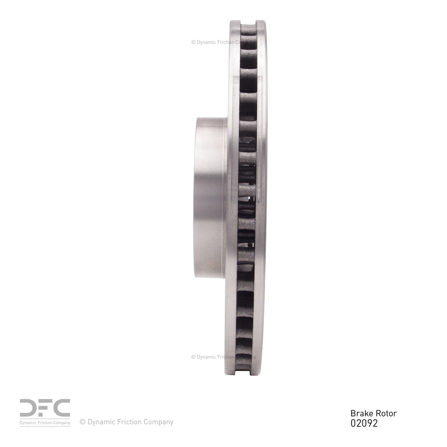 Dynamic Friction Company Disc Brake Rotor 600-02092