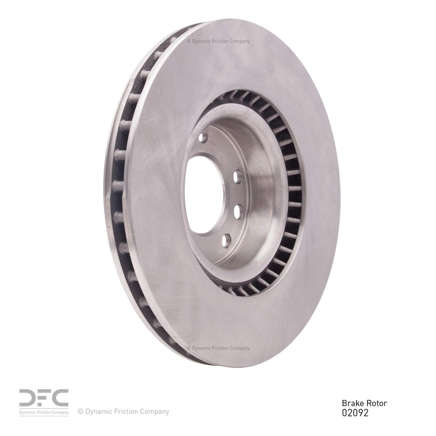Dynamic Friction Company Disc Brake Rotor 600-02092