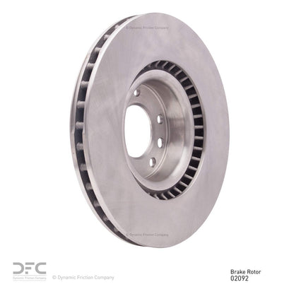 Dynamic Friction Company Disc Brake Rotor 600-02092
