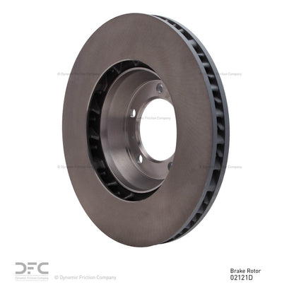 Dynamic Friction Company Disc Brake Rotor 600-02121D
