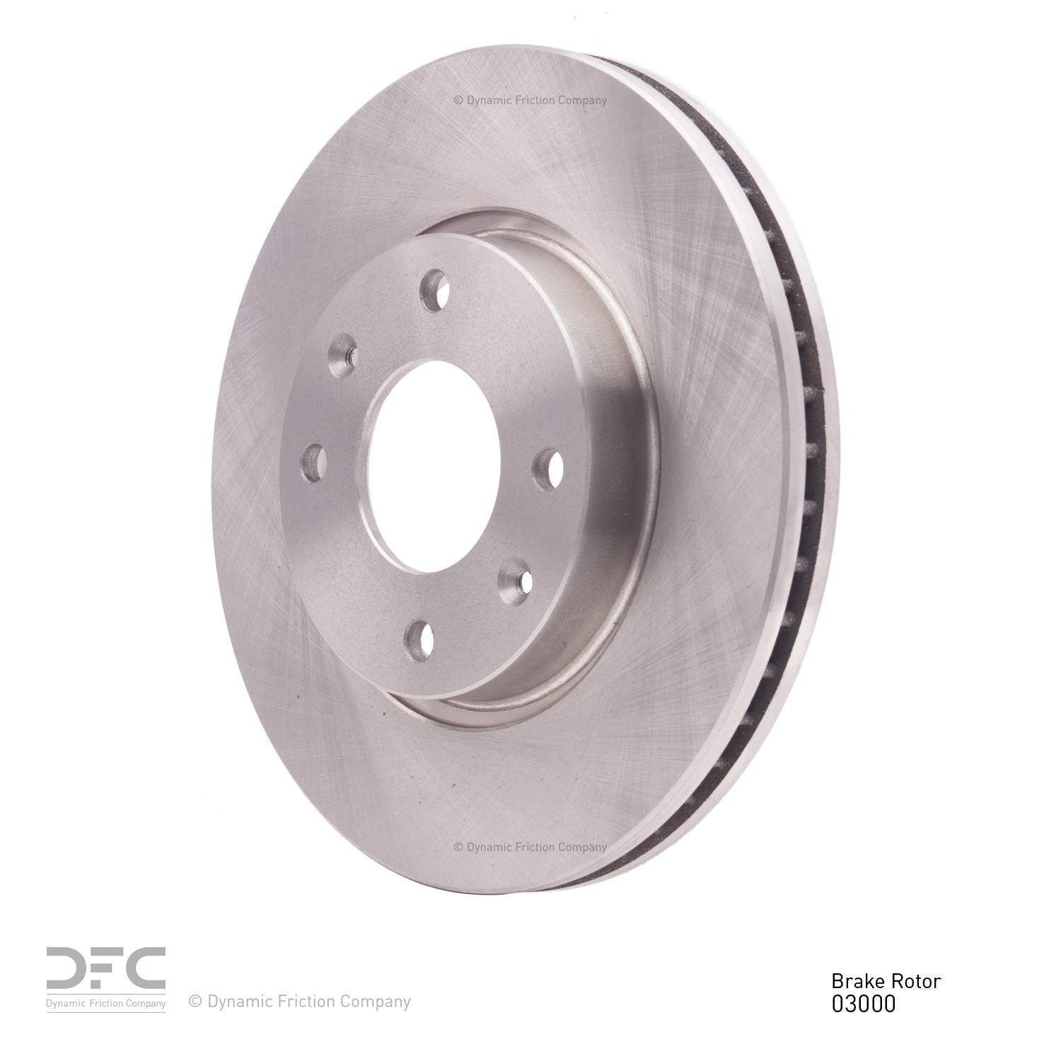 Dynamic Friction Company Disc Brake Rotor 600-03000