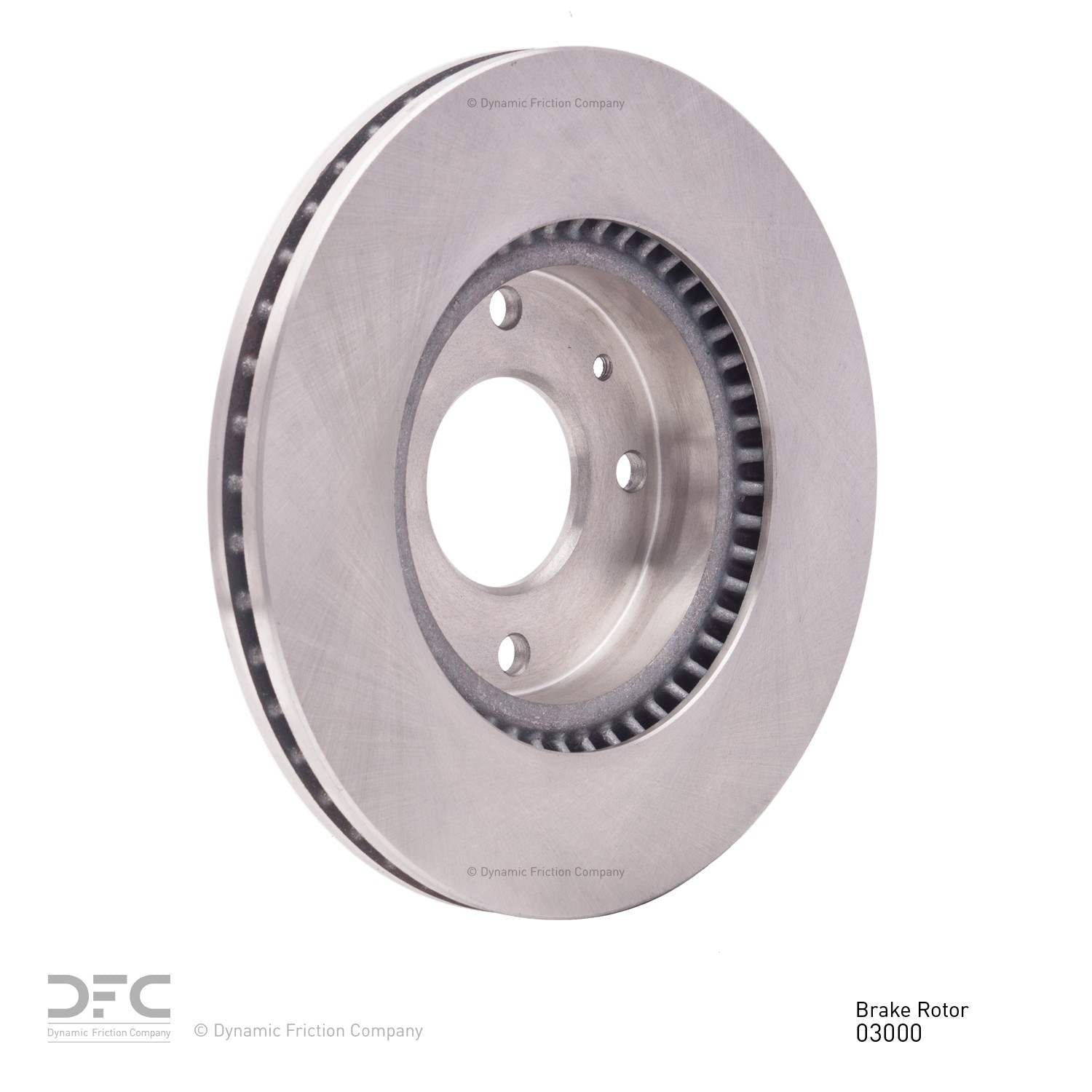 Dynamic Friction Company Disc Brake Rotor 600-03000