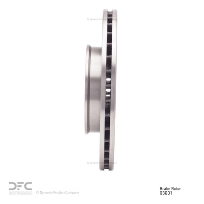 Dynamic Friction Company Disc Brake Rotor 600-03001