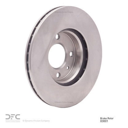 Dynamic Friction Company Disc Brake Rotor 600-03001