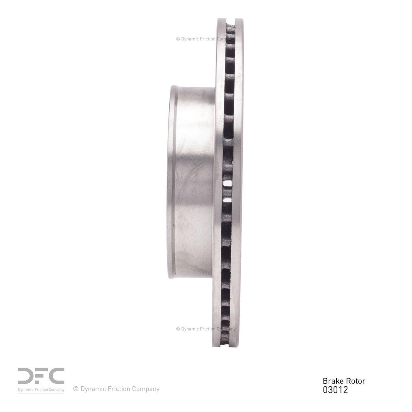 Dynamic Friction Company Disc Brake Rotor 600-03012