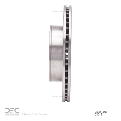 Dynamic Friction Company Disc Brake Rotor 600-03012