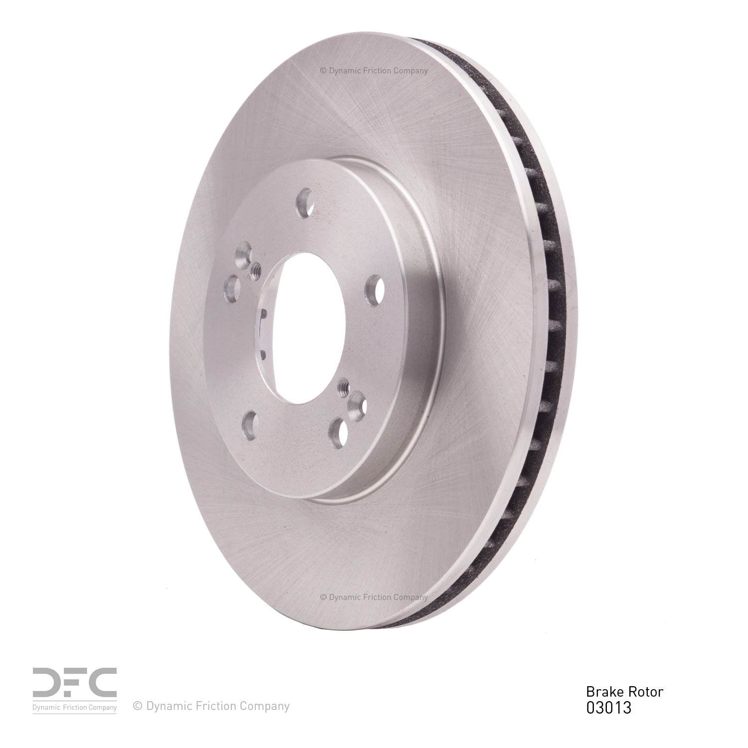 Dynamic Friction Company Disc Brake Rotor 600-03013