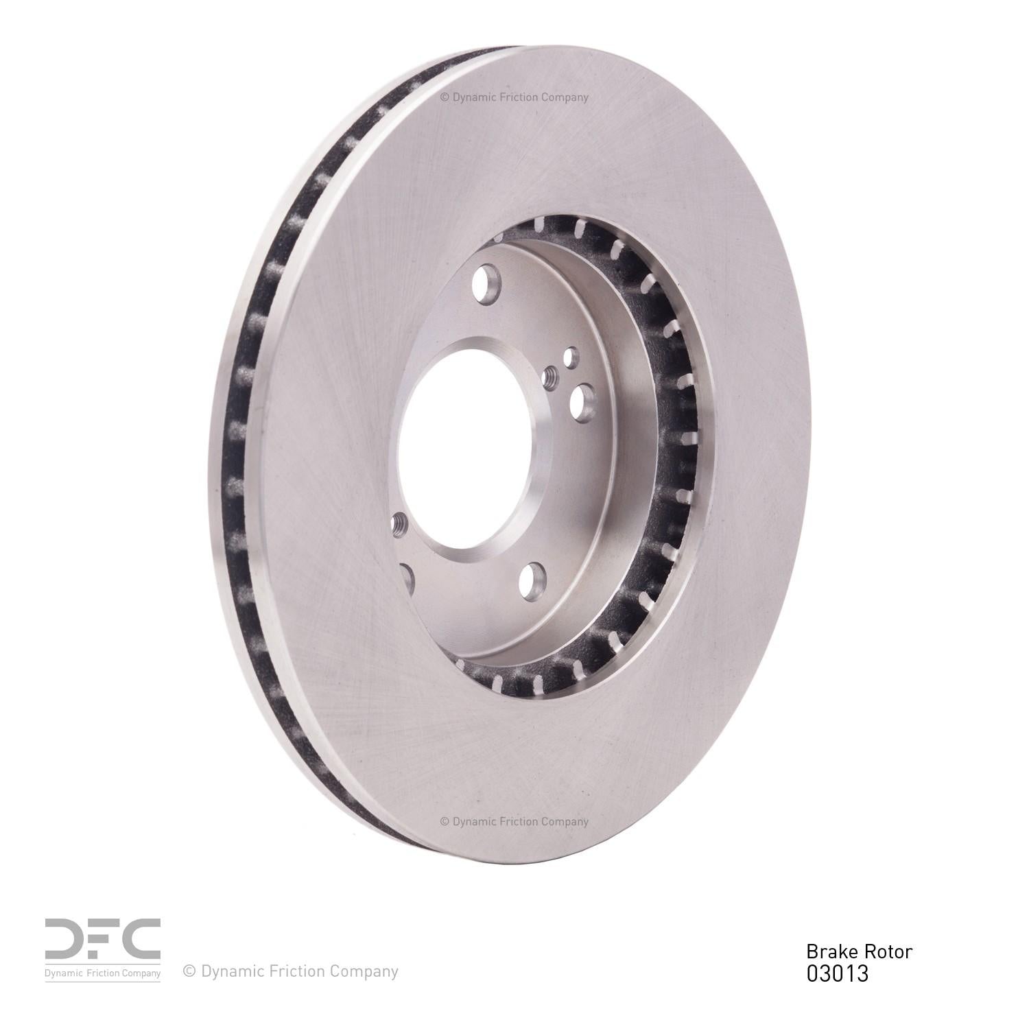 Dynamic Friction Company Disc Brake Rotor 600-03013