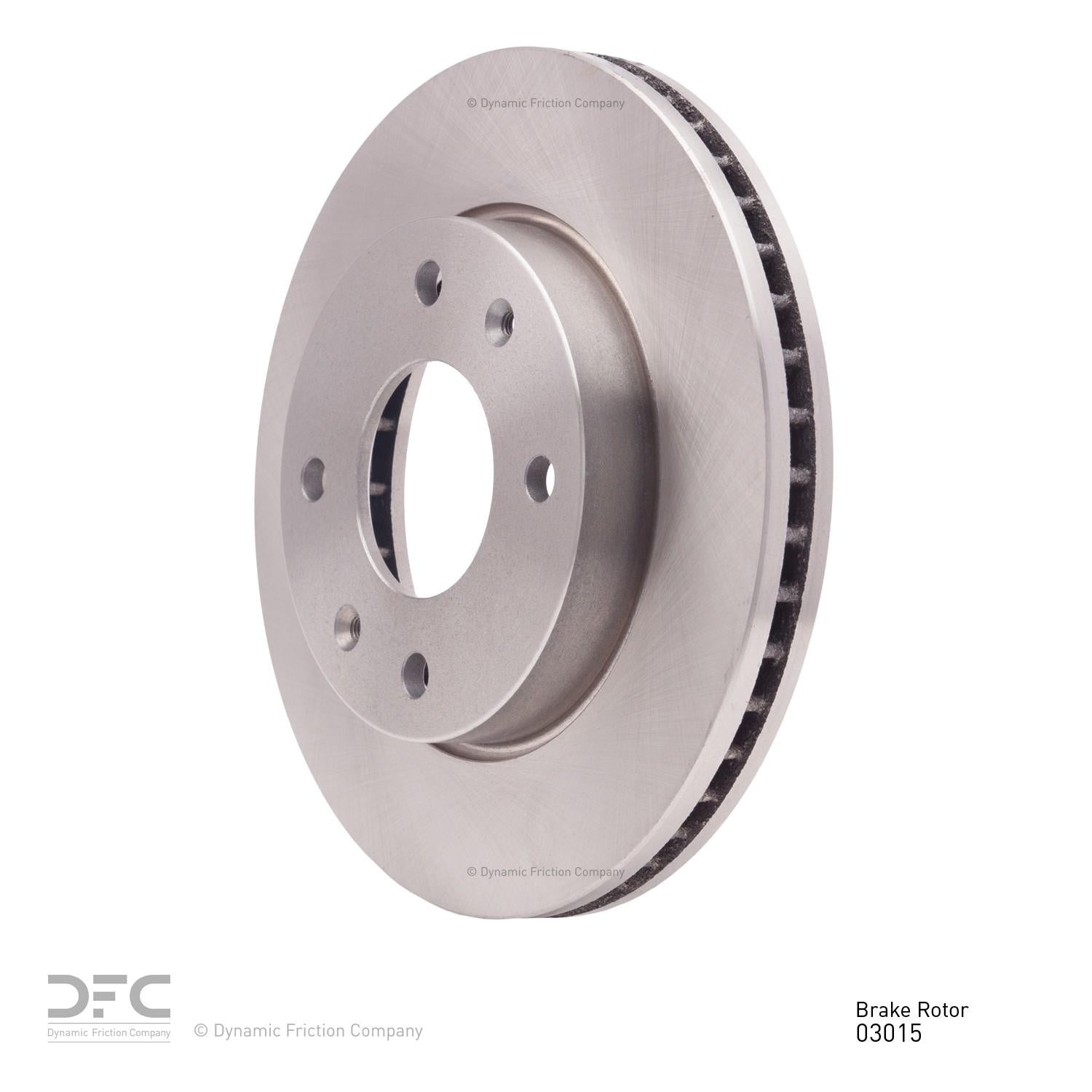 Dynamic Friction Company Disc Brake Rotor 600-03015