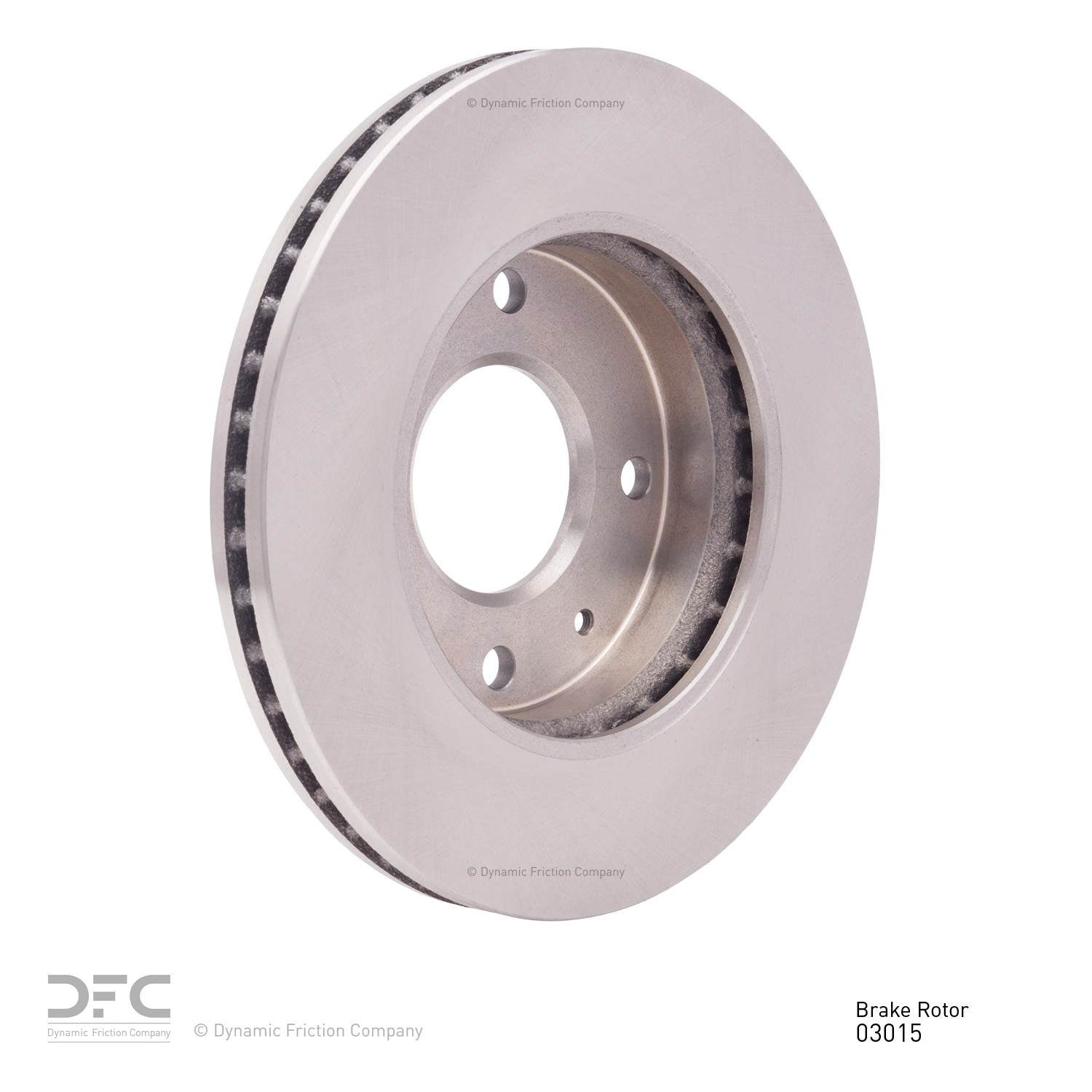 Dynamic Friction Company Disc Brake Rotor 600-03015