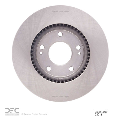 Dynamic Friction Company Disc Brake Rotor 600-03016