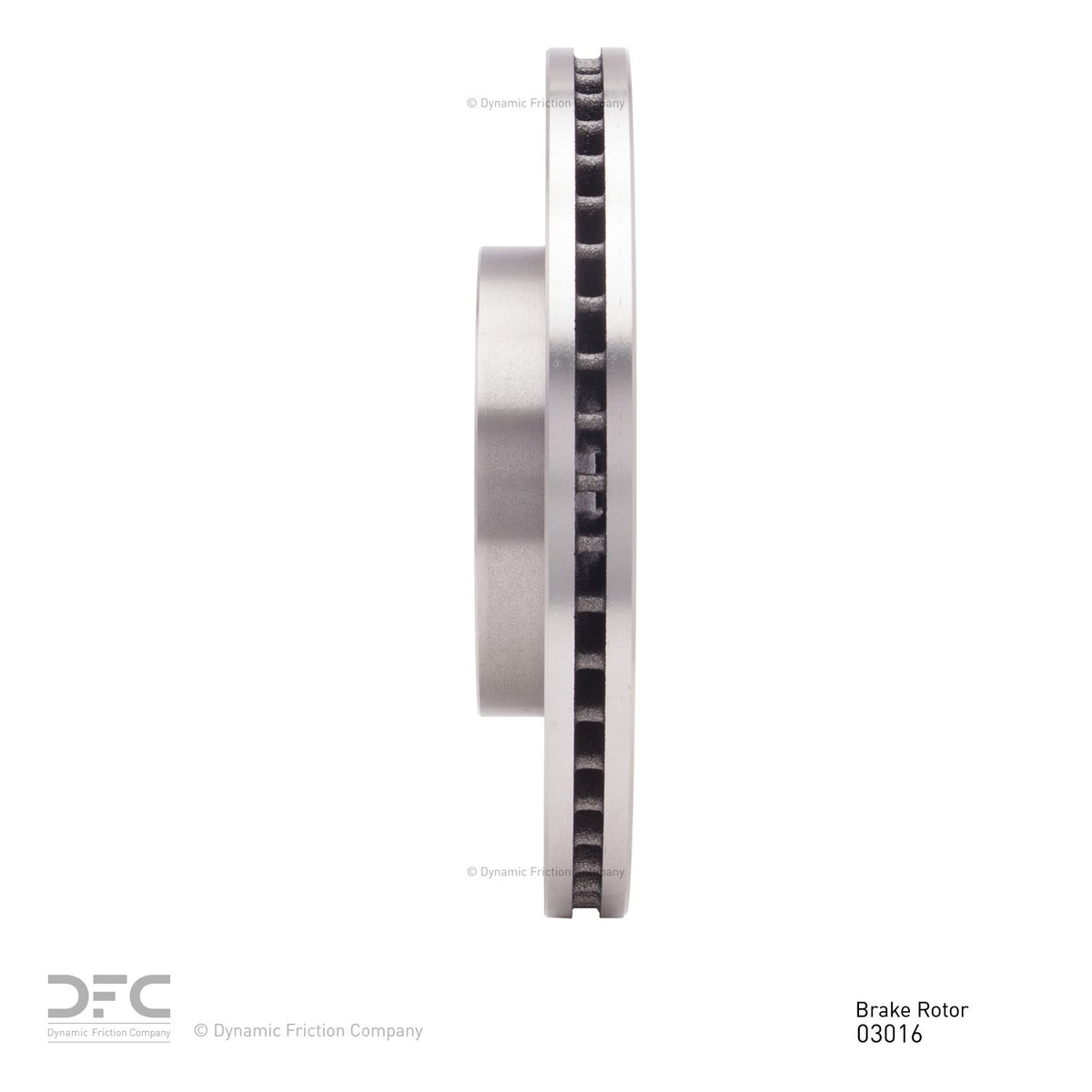 Dynamic Friction Company Disc Brake Rotor 600-03016