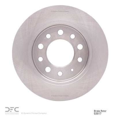 Dynamic Friction Company Disc Brake Rotor 600-03017