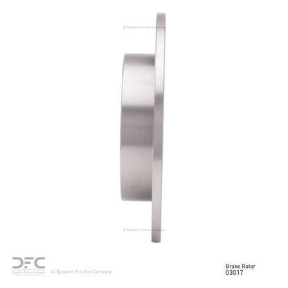 Dynamic Friction Company Disc Brake Rotor 600-03017