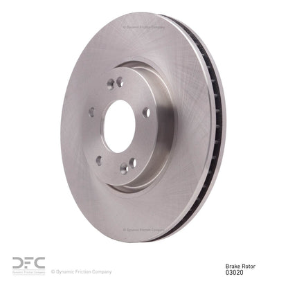 Dynamic Friction Company Disc Brake Rotor 600-03020