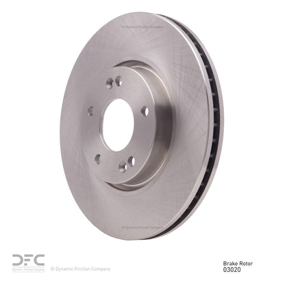 Dynamic Friction Company Disc Brake Rotor 600-03020