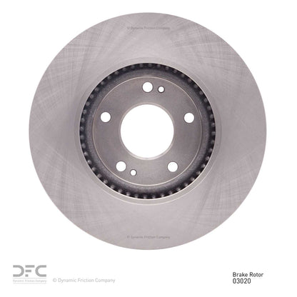 Dynamic Friction Company Disc Brake Rotor 600-03020