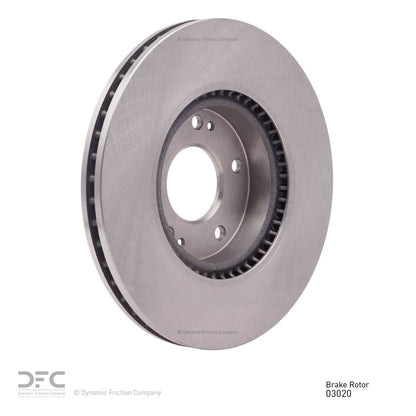 Dynamic Friction Company Disc Brake Rotor 600-03020