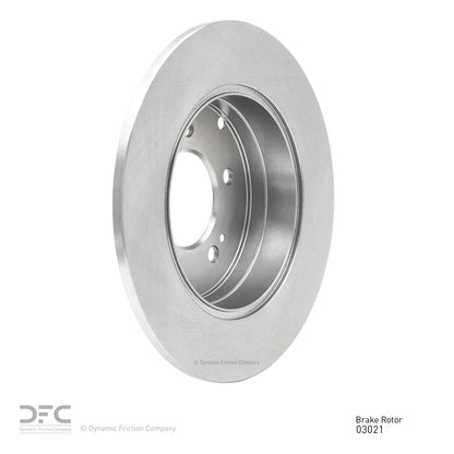 Dynamic Friction Company Disc Brake Rotor 600-03021