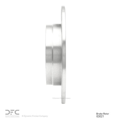 Dynamic Friction Company Disc Brake Rotor 600-03021