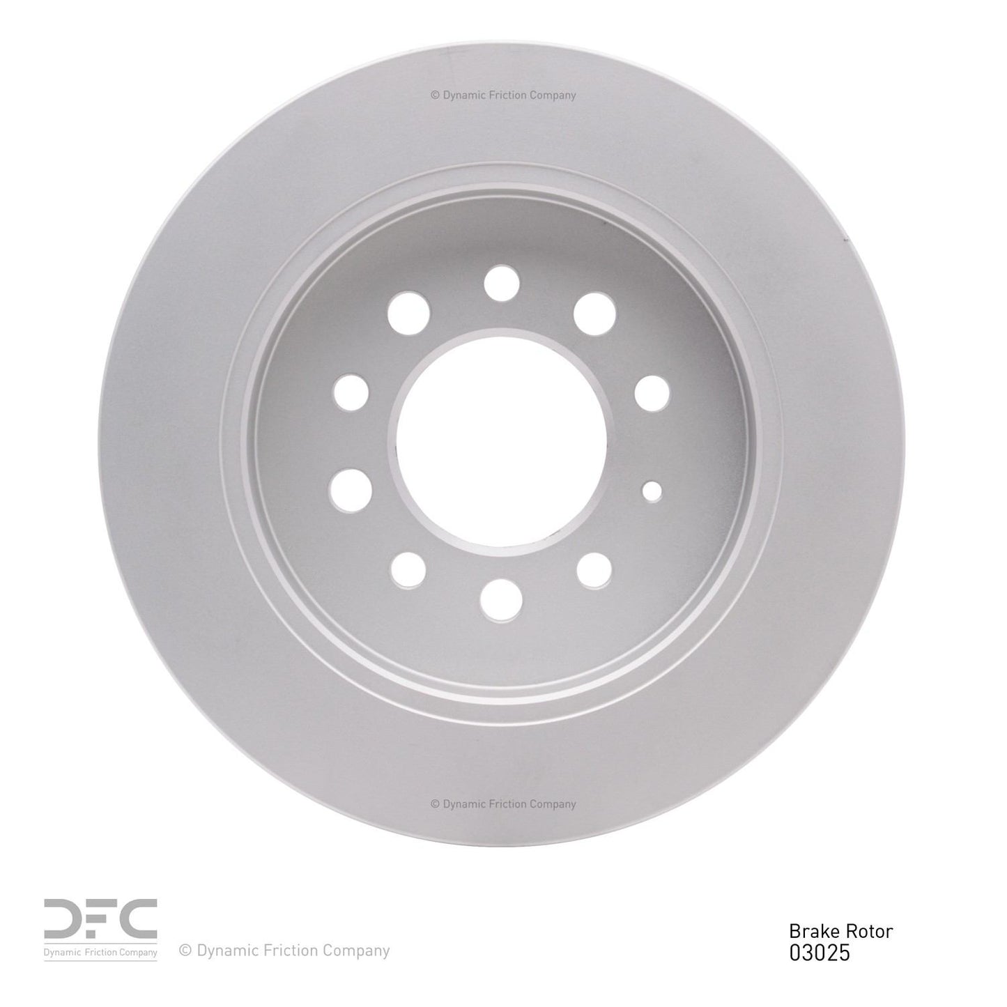 Dynamic Friction Company Disc Brake Rotor 600-03025