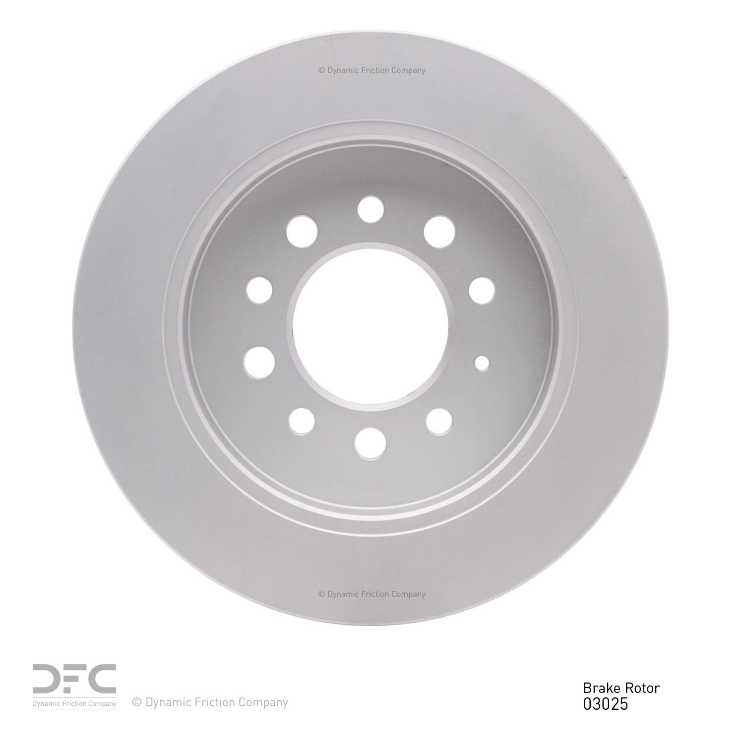 Dynamic Friction Company Disc Brake Rotor 600-03025