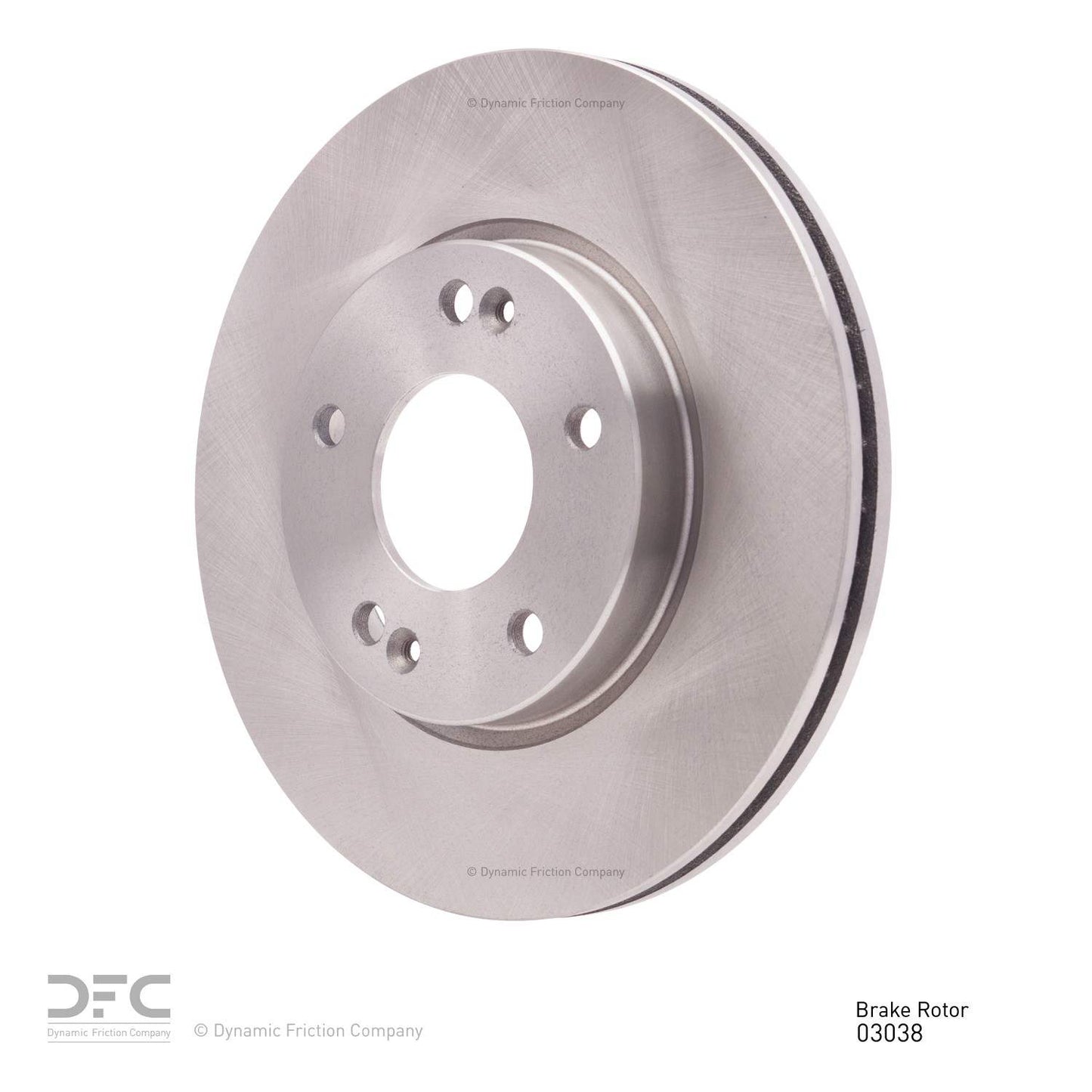 Dynamic Friction Company Disc Brake Rotor 600-03038