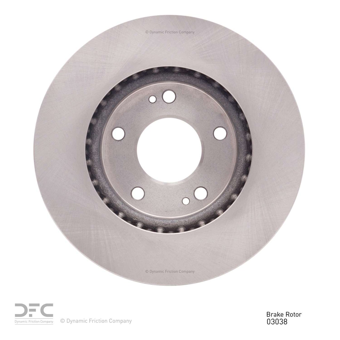 Dynamic Friction Company Disc Brake Rotor 600-03038