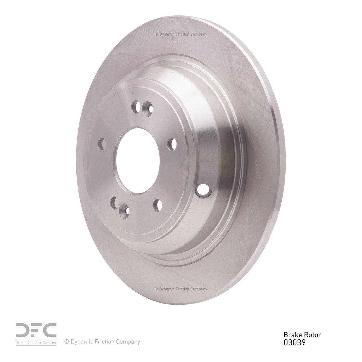 Dynamic Friction Company Disc Brake Rotor 600-03039