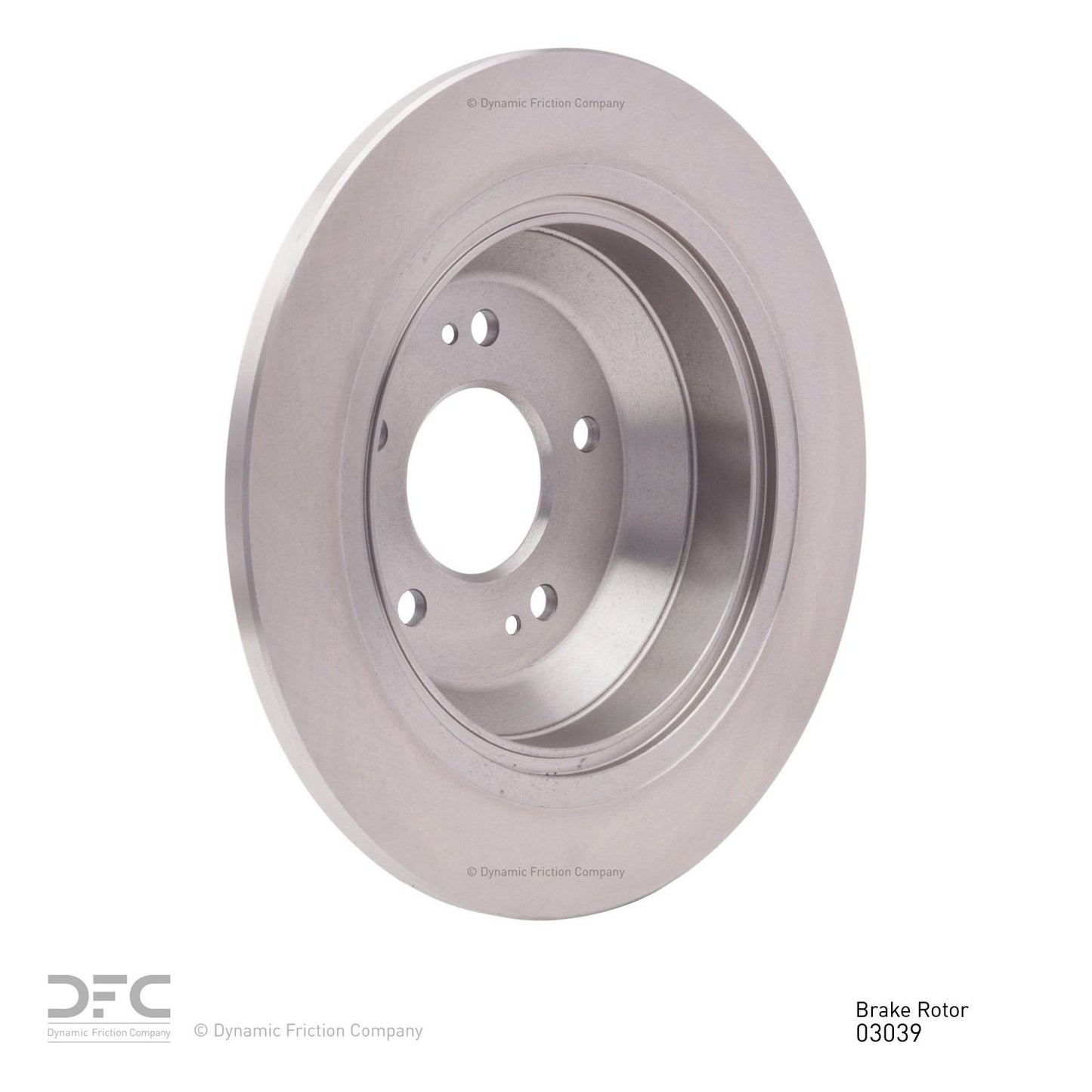 Dynamic Friction Company Disc Brake Rotor 600-03039