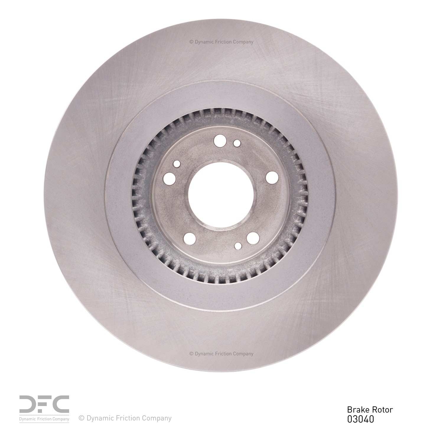 Dynamic Friction Company Disc Brake Rotor 600-03040