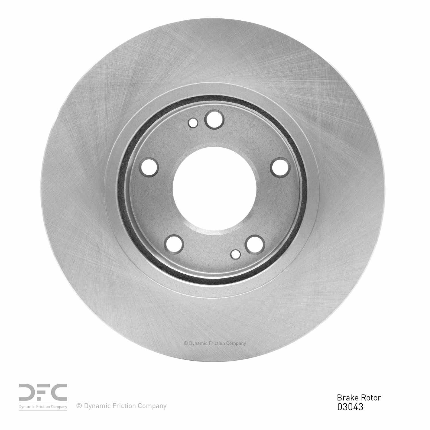 Dynamic Friction Company Disc Brake Rotor 600-03043