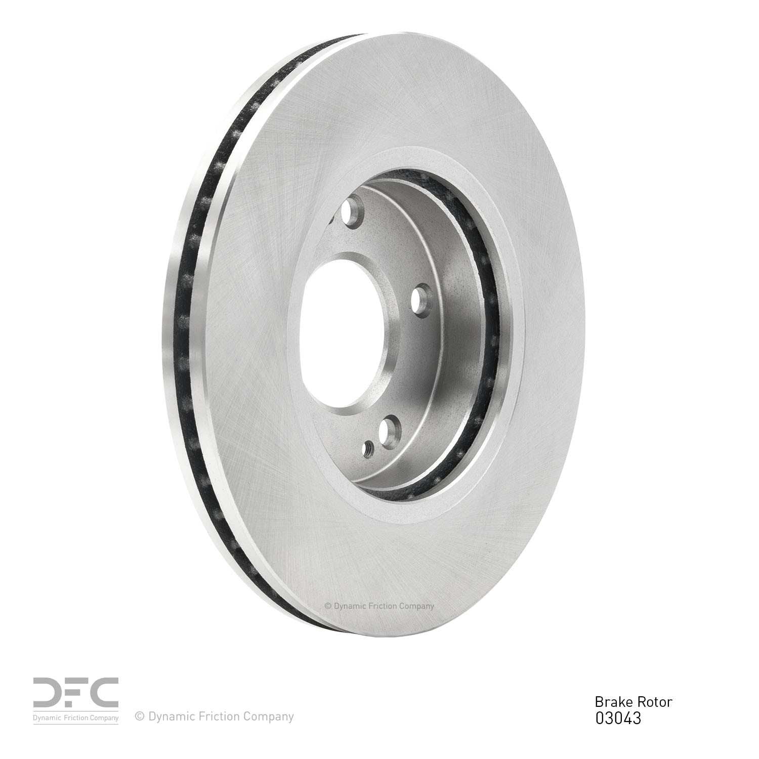 Dynamic Friction Company Disc Brake Rotor 600-03043