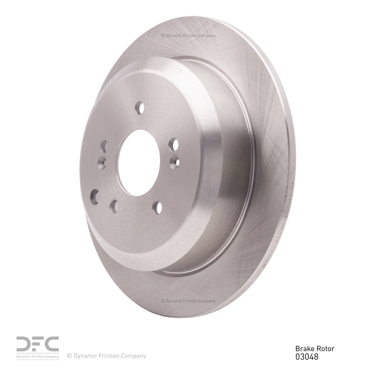Dynamic Friction Company Disc Brake Rotor 600-03048
