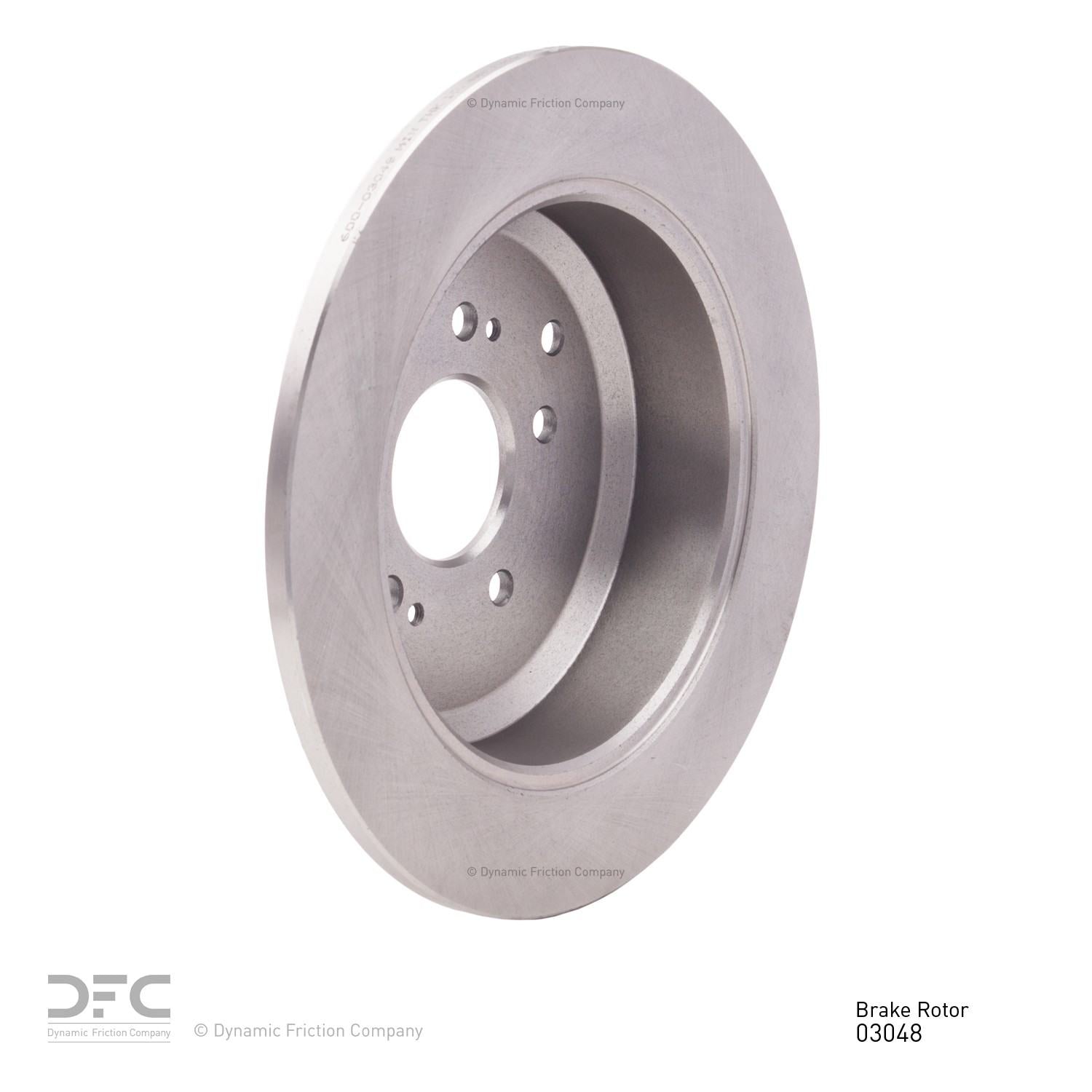 Dynamic Friction Company Disc Brake Rotor 600-03048
