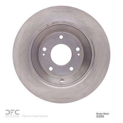 Dynamic Friction Company Disc Brake Rotor 600-03050