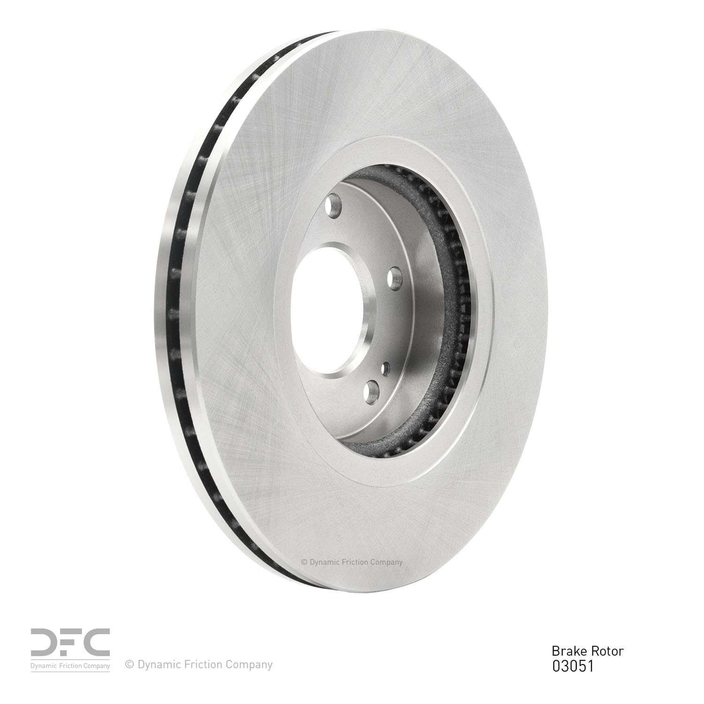 Dynamic Friction Company Disc Brake Rotor 600-03051