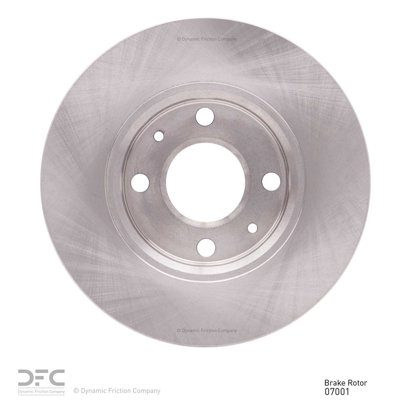 Dynamic Friction Company Disc Brake Rotor 600-07001