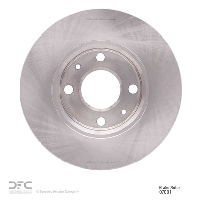 Dynamic Friction Company Disc Brake Rotor 600-07001