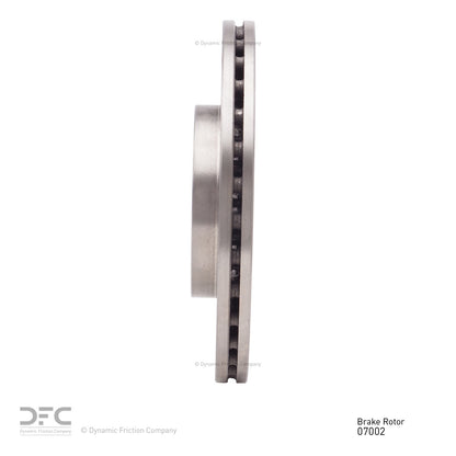 Dynamic Friction Company Disc Brake Rotor 600-07002