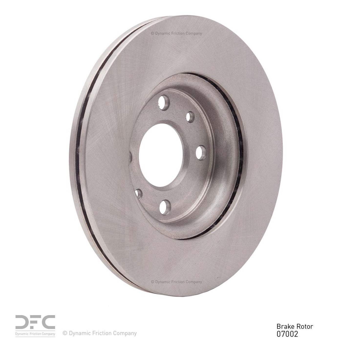 Dynamic Friction Company Disc Brake Rotor 600-07002