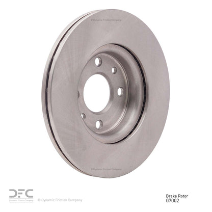 Dynamic Friction Company Disc Brake Rotor 600-07002