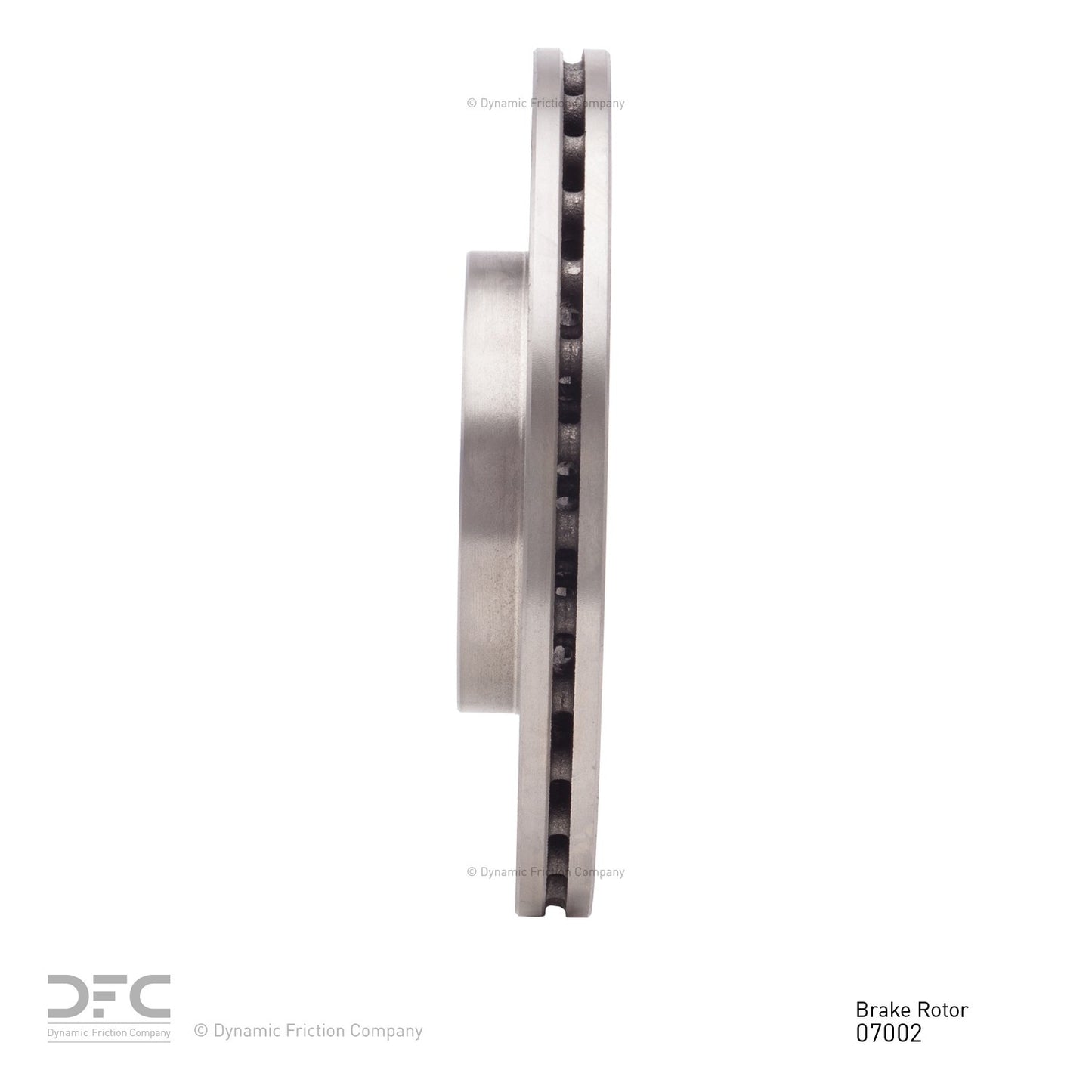 Dynamic Friction Company Disc Brake Rotor 600-07002