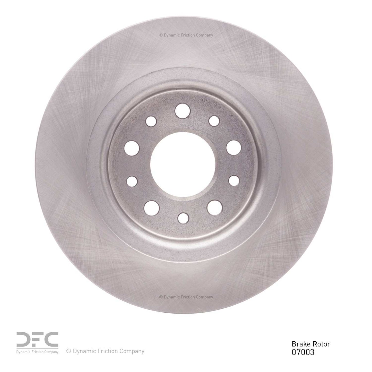 Dynamic Friction Company Disc Brake Rotor 600-07003