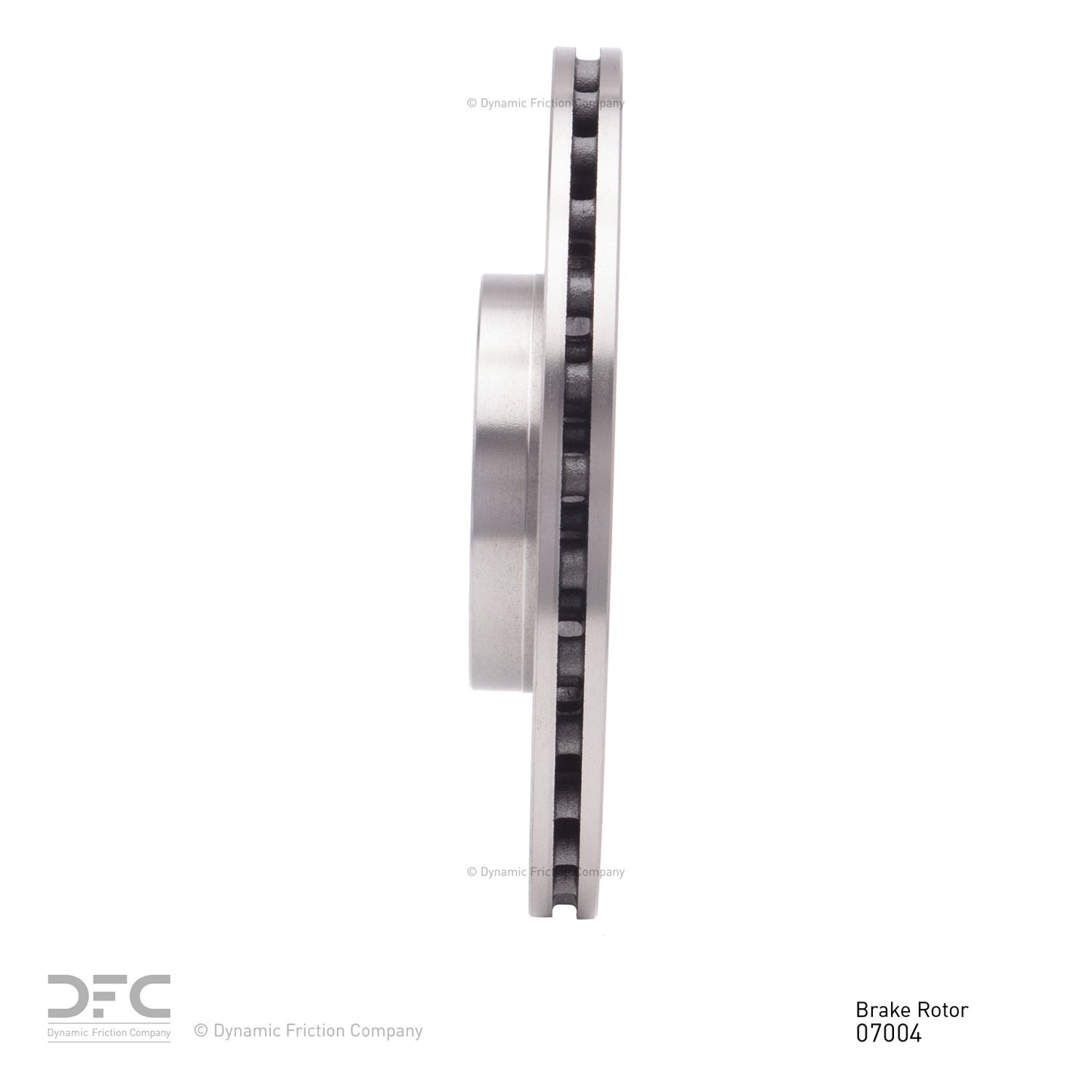 Dynamic Friction Company Disc Brake Rotor 600-07004