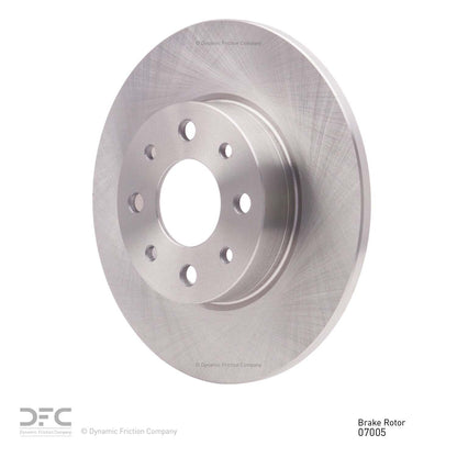 Dynamic Friction Company Disc Brake Rotor 600-07005