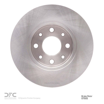 Dynamic Friction Company Disc Brake Rotor 600-07005