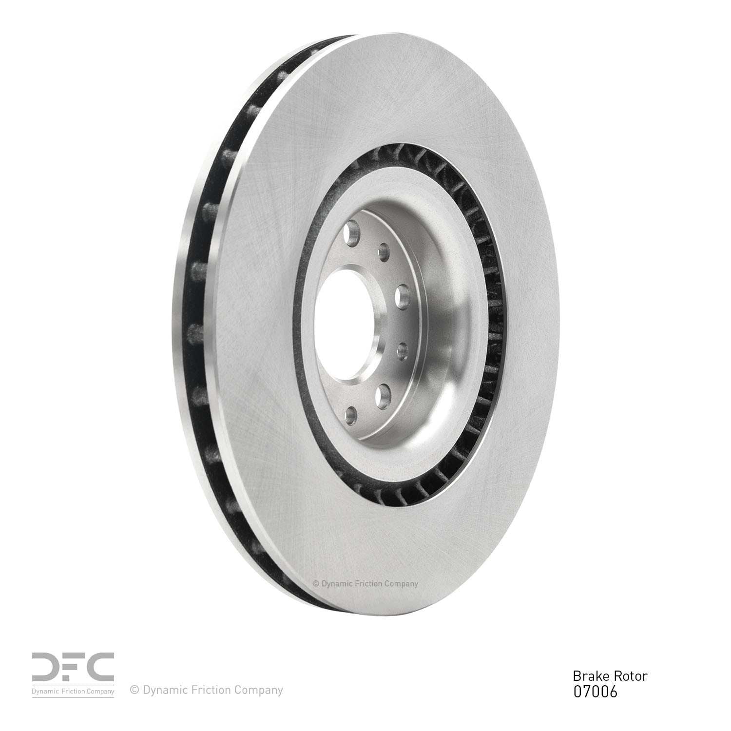 Dynamic Friction Company Disc Brake Rotor 600-07006