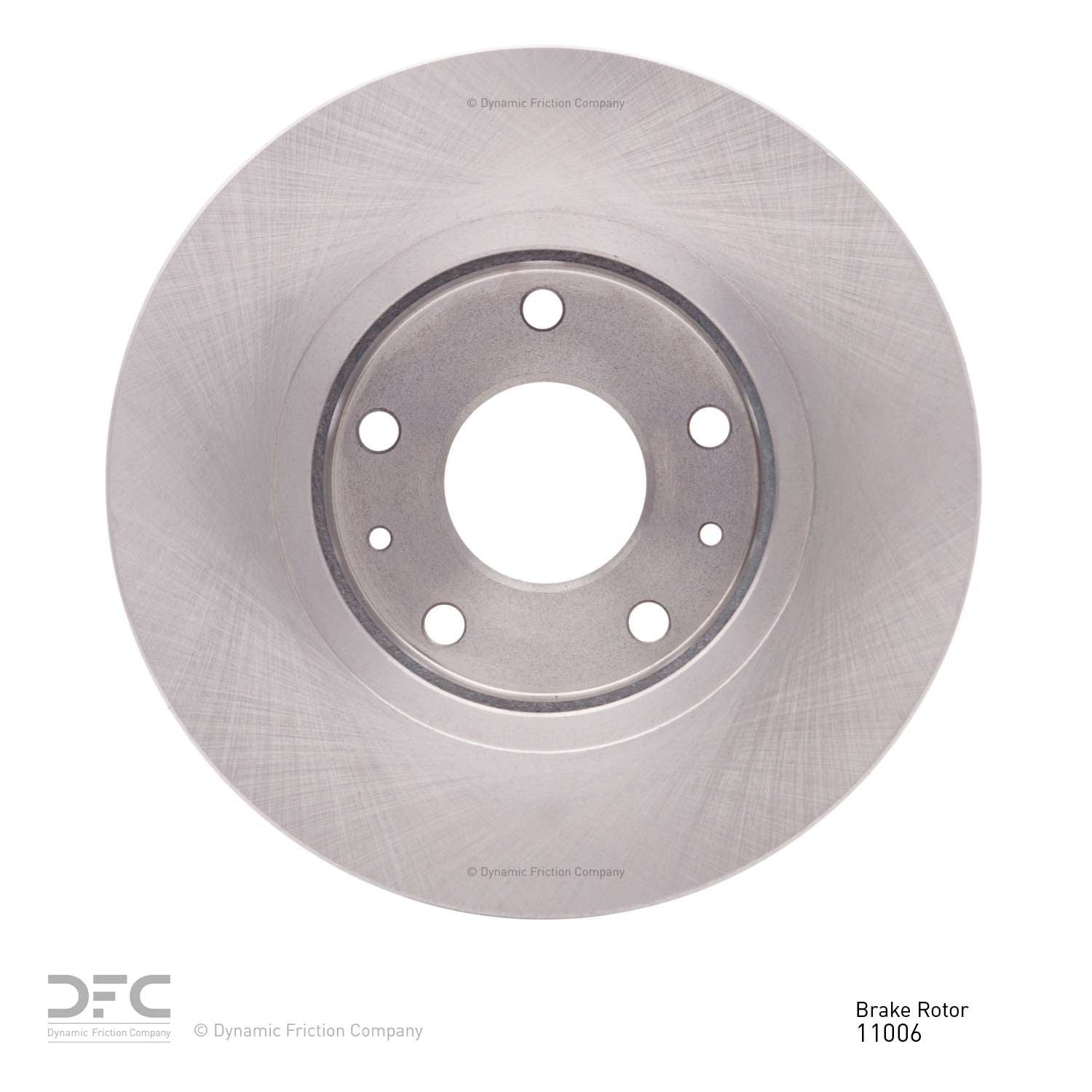 Dynamic Friction Company Disc Brake Rotor 600-11006